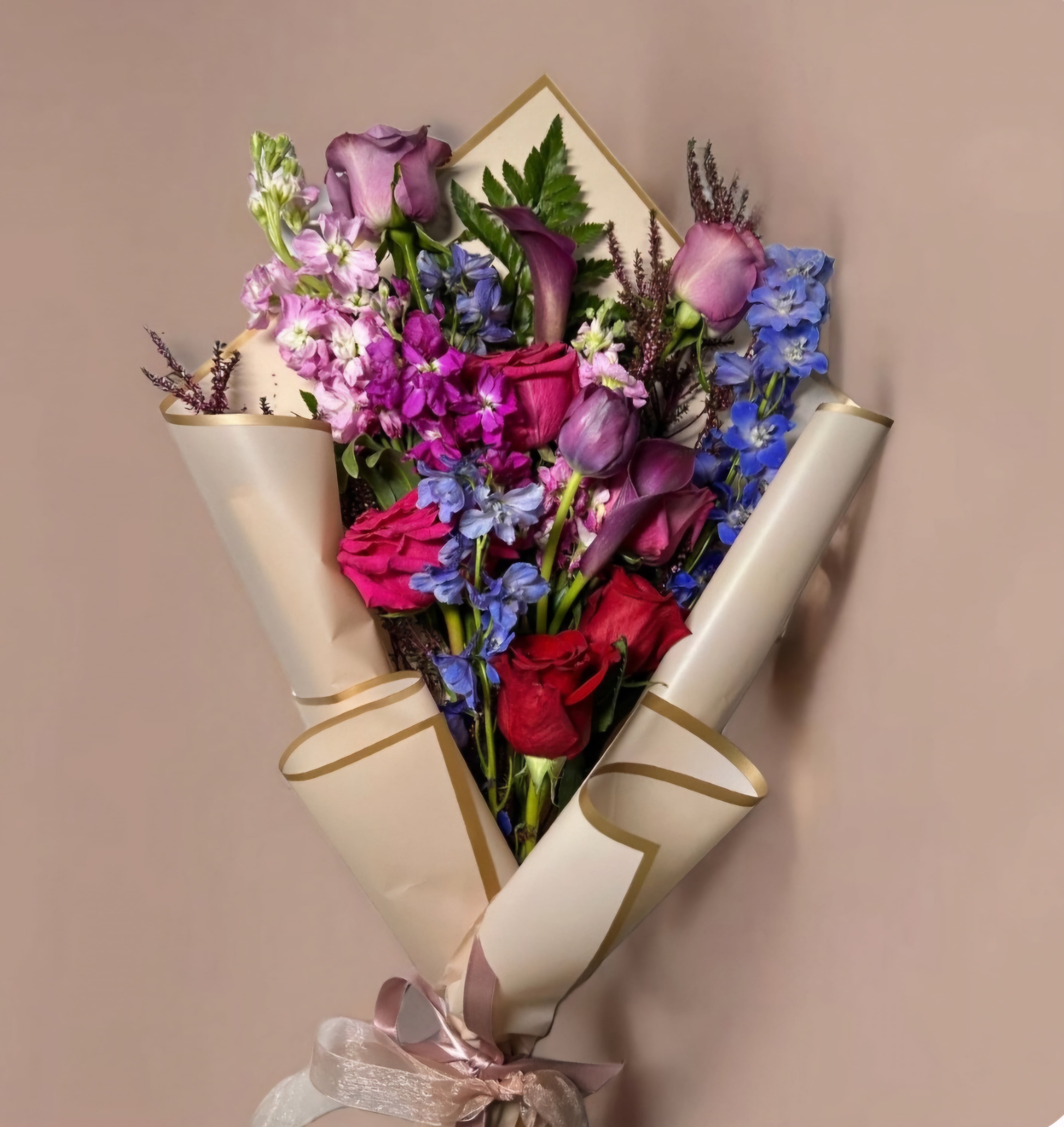 Presentation bouquet mix
