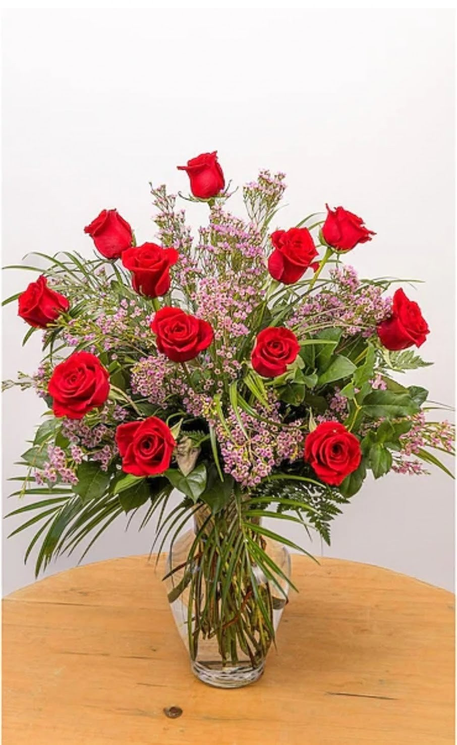 One Dozen Classic Red Roses