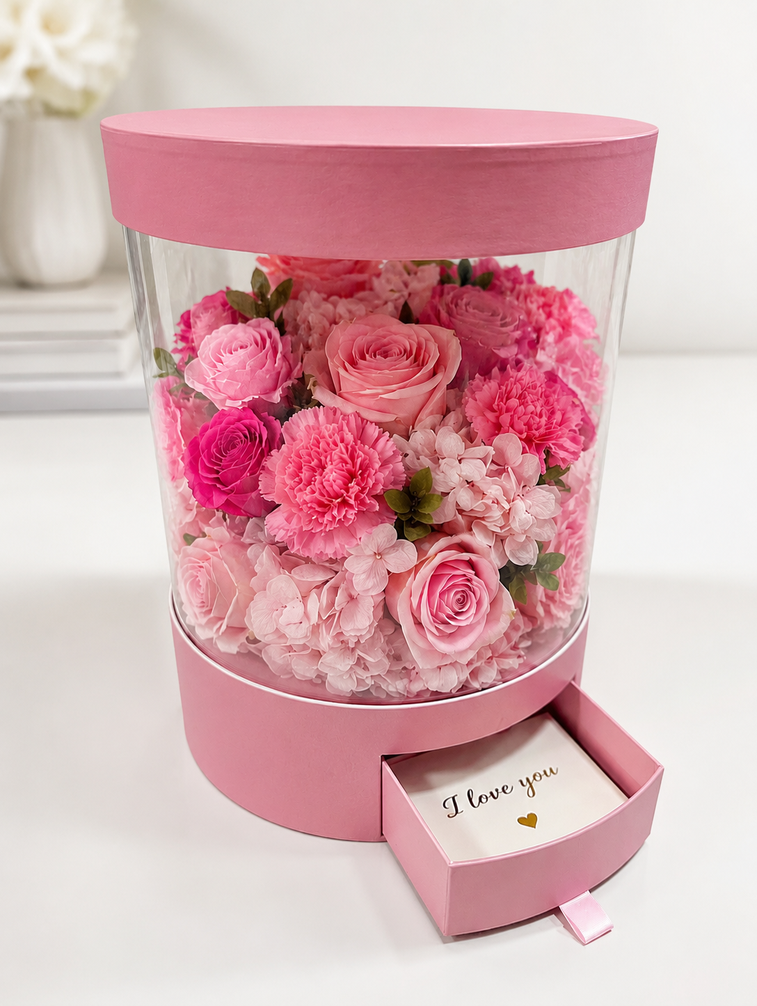 Pink Secret bloom box